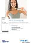 Philips Sonicare HealthyWhite Rechargeable sonic toothbrush HX6732/02
