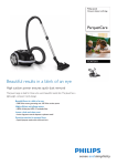 Philips Jewel Vacuum cleaner with bag FC9073/01