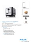 Philips HD2627/20 900 W Toaster