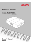Sanyo PLC-XTC50L data projector