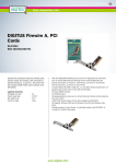 Digitus PCI Firewire A card
