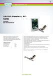 Digitus PCI, Firewire A card