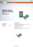 Digitus PCI Parallel interface card