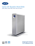 LaCie d2 Quadra Hard Disk, 500GB