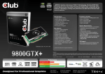 CLUB3D VGA C3D PCIe NVD 9800GTX+ 512MB