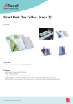 Rexel Smart Desk Flap Folder
