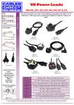 Cables Direct RB-297 power cable