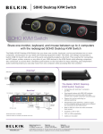 Belkin SOHO KVM Switch, DVI & USB