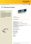 DeLOCK 3.5” Temperature Indicator