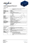 Devolo dLAN Ethernet HighSpeed II