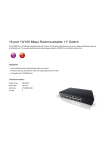 Conceptronic 16 port 10/100 Mbps Rackmountable 11" Switch