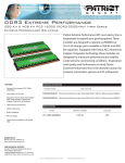 Patriot Memory Extreme Performance Viper Series DDR3 4GB (2 x 2GB) PC3-16000 Low Latency DIMM Kit