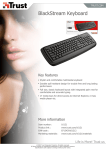 Trust BlackStream Keyboard