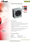 Trust 370W PSU Big Fan