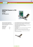 Digitus PCI Firewire A card