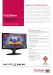 Viewsonic X Series VX2260wm