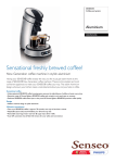 Senseo Senseo HD7841/00 Aluminium Coffee pod system