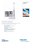 Philips Rechargeable sonic toothbrush