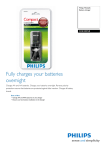 Philips MultiLife Battery charger SCB1205NB