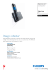Philips Design collection ID5551B/22 telephone