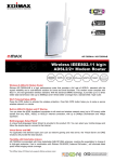 Edimax AR-7265WNB Wireless IEEE802.11 b/g/n ADSL2/2+ Modem Router