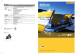 Epson Stylus Photo 1400 & Premium Glossy Photo Paper A3+