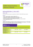 Aeneon 1GB SoDIMM DDR3 1066Mhz