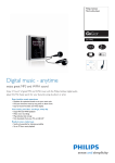 Philips GoGear MP3 player SA1942
