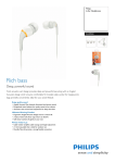 Philips In-Ear Headphones