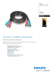 Philips Component video cable SWV2126