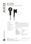 AKG K319 headphone