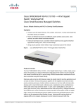 Cisco 48-Port 10/100 + 4-Port Gigabit Switch: WebView/PoE