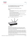 Cisco Wireless-N-Access Point PoE