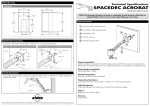 Atdec SPACEDEC Acrobat Swing Arm Wall - Slv