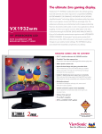 Viewsonic Value Series 19" LCD Monitor