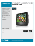 Coby 13" Color TV