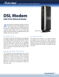 Actiontec DSL Modem 4-Port