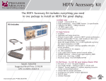 Premier Mounts HDTV Installation Kit (AVKUFM)