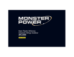 Monster Power AVS 2000 Voltage Stabilizer