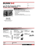 Bunn VLPF Automatic Coffee Brewer