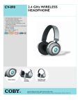 Coby CV-890 Headphones
