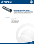 Trendnet TEG-MGBS10 Mini-GBIC Single-Mode LC Module