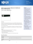 Tripp Lite PS/2 Console Interface Module for NetDirector Matrix KVM Switches