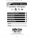 Tripp Lite OmniSmart 700 UPS - 700VA 425W