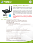 Trendnet TEW-633GR router
