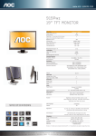 AOC 919Pwz 19" TFT