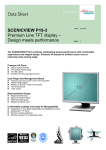 Fujitsu SCENICVIEW Series P19-3