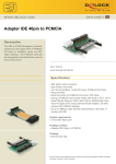 DeLOCK Adapter IDE 40pin to PCMCIA