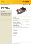 DeLOCK Bridge Board 4x IDE > USB 2.0