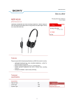 Sony MDR-NC40 headphone